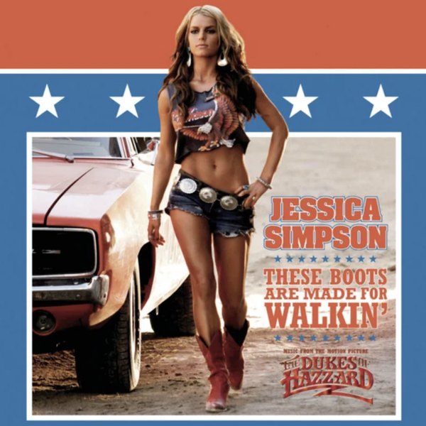 Jessica Simpson, These Boots cover