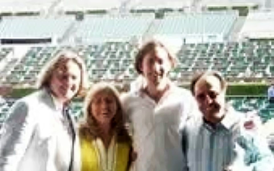 With Sergio Mendes and Gracinha at the Hollywood Bowl